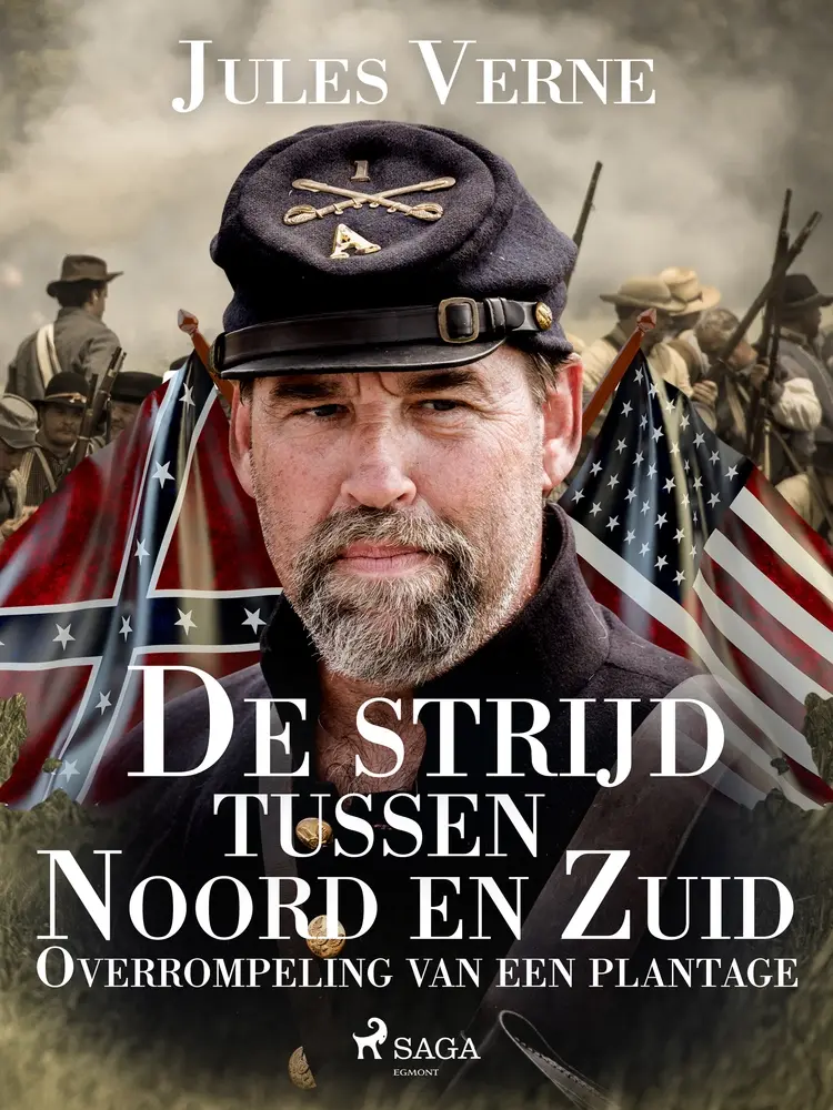 De strijd tussen Noord en Zuid - Overrompeling van een plantage af Jules Verne