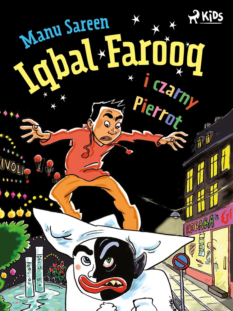 Iqbal Farooq i czarny Pierrot af Manu Sareen