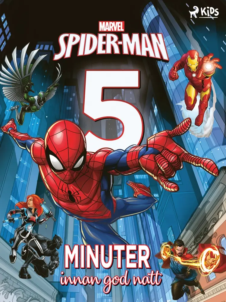 Spider-Man - 5 minuter innan god natt af Marvel