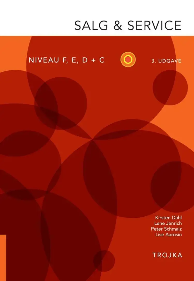 Salg & service, niveau F, E, D + C af Kirsten Dahl