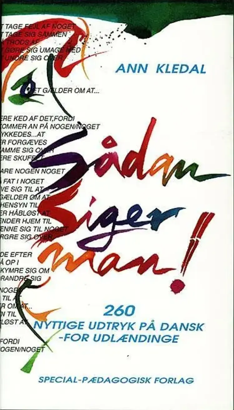 Sådan siger man! af Ann Kledal