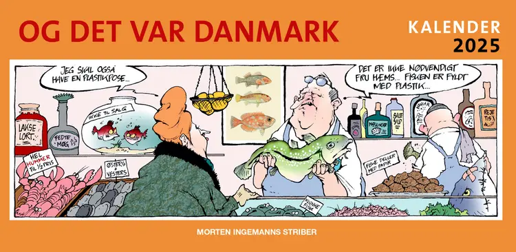 Og det var Danmark kalender 2025 af Morten Ingemann