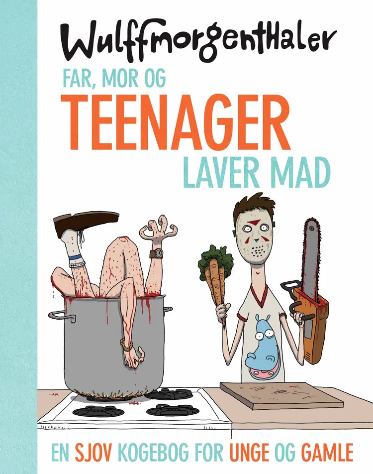 Far, mor og teenager laver mad af Mikael Wulff