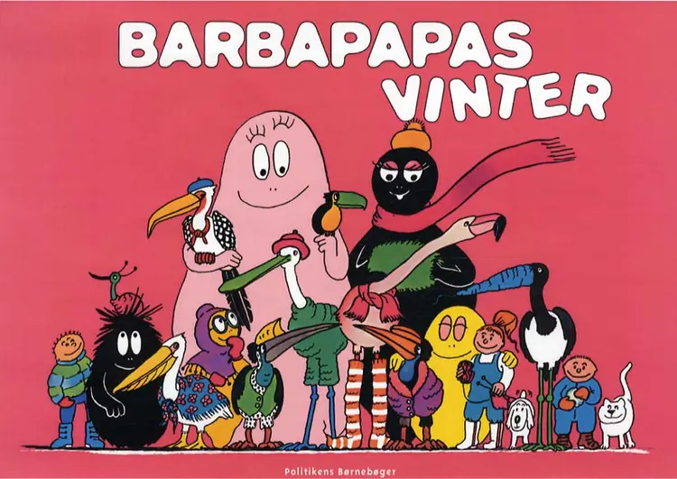 Barbapapas vinter af Annette Tison
