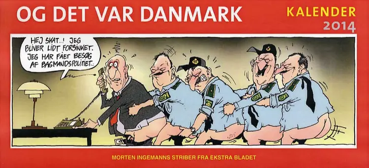 Og det var Danmark - kalender 2014 af Morten Ingemann