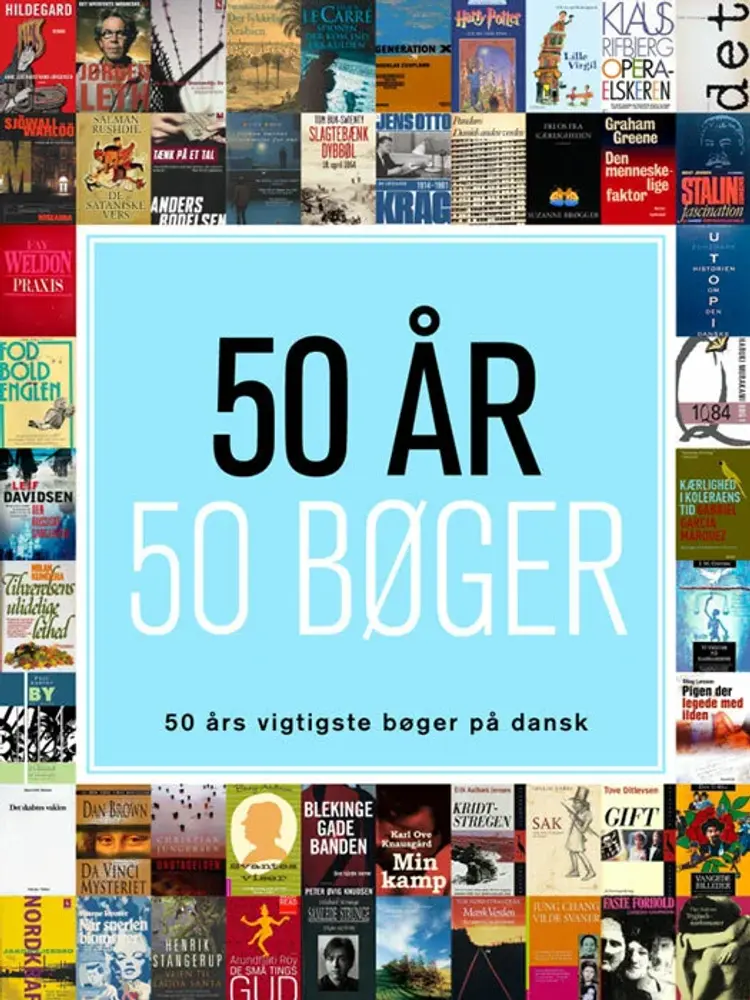 50 år - 50 bøger af Palle Weis (red.)