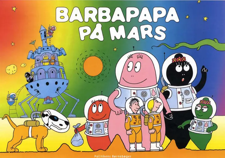 Barbapapa på Mars af Annette Tison