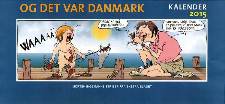 Og det var Danmark - kalender 2015 af Morten Ingemann
