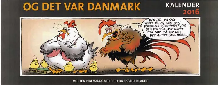Og det var Danmark - kalender 2016 af Morten Ingemann