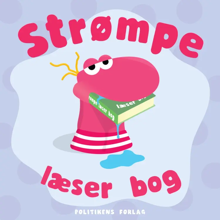 Strømpe læser bog af Lille Bille
