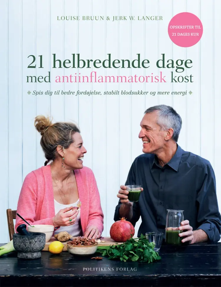 21 helbredende dage med antiinflammatorisk kost af Jerk W. Langer