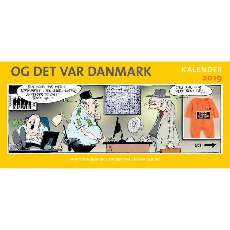 Og det var Danmark - kalender 2019 af Morten Ingemann