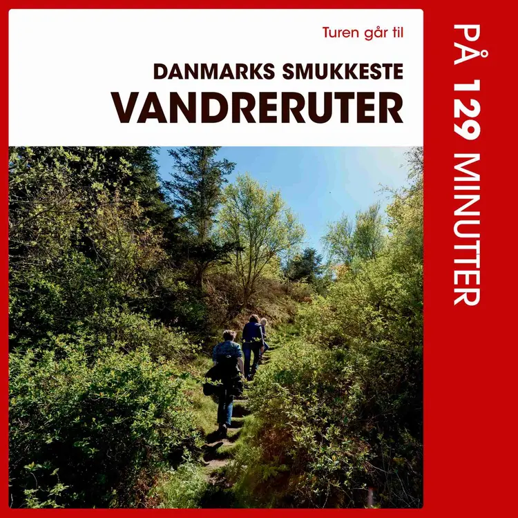 Turen går til Danmarks smukkeste vandreruter på 129 minutter af Gunhild Riske
