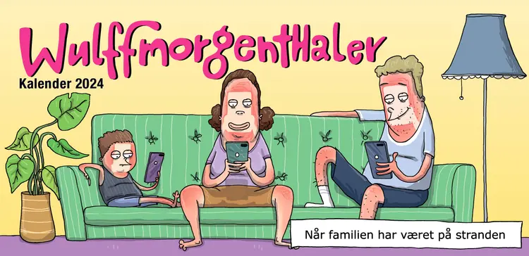 Wulffmorgenthaler kalender 2024 af Anders Morgenthaler