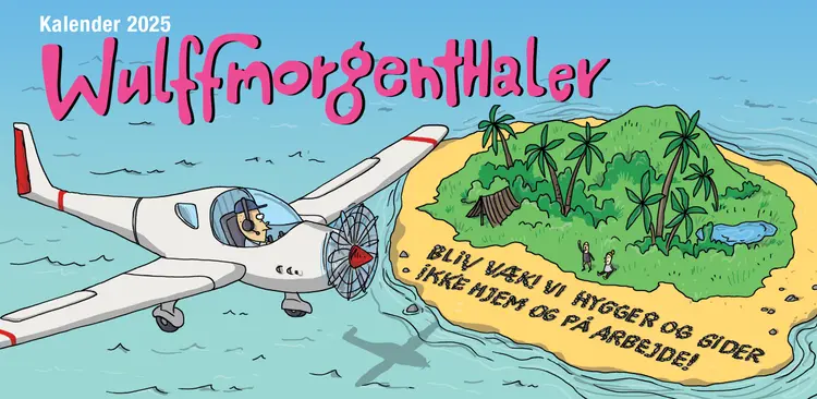 Wulffmorgenthaler kalender 2025 af Anders Morgenthaler