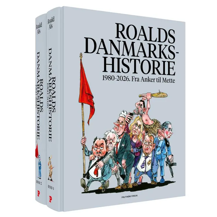 Roalds danmarkshistorie 1980-2026: Fra Anker til Mette af Roald Als