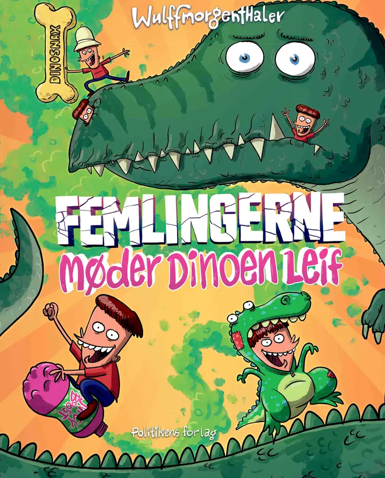 Femlingerne - møder dinoen Leif af Wulffmorgenthaler