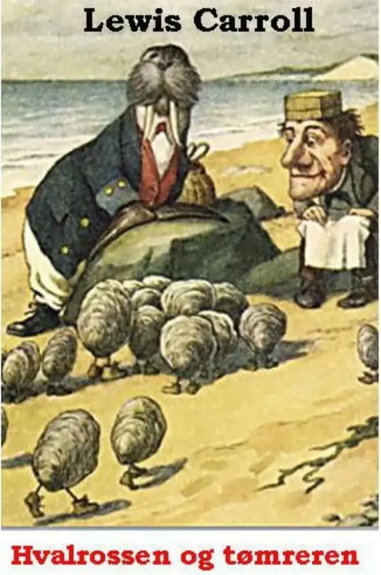 Hvalrossen og tømreren af Lewis Carroll