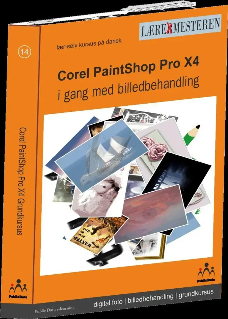 Paint Shop Pro X4 Billedbehandling af Tina Samuelsson
