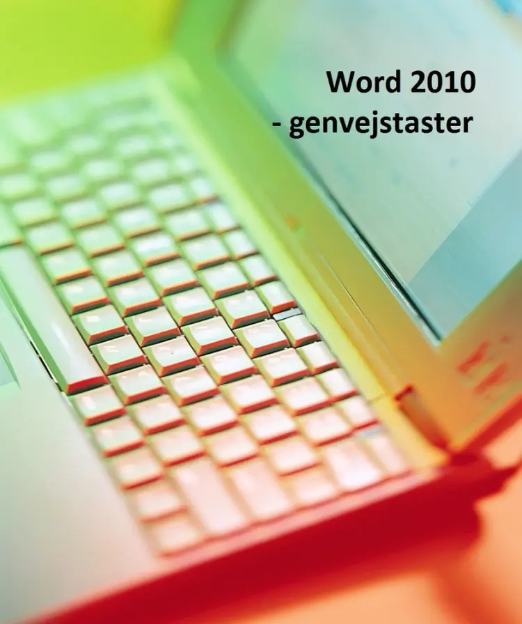 Word 2010 - genvejstaster af Torben Jensen