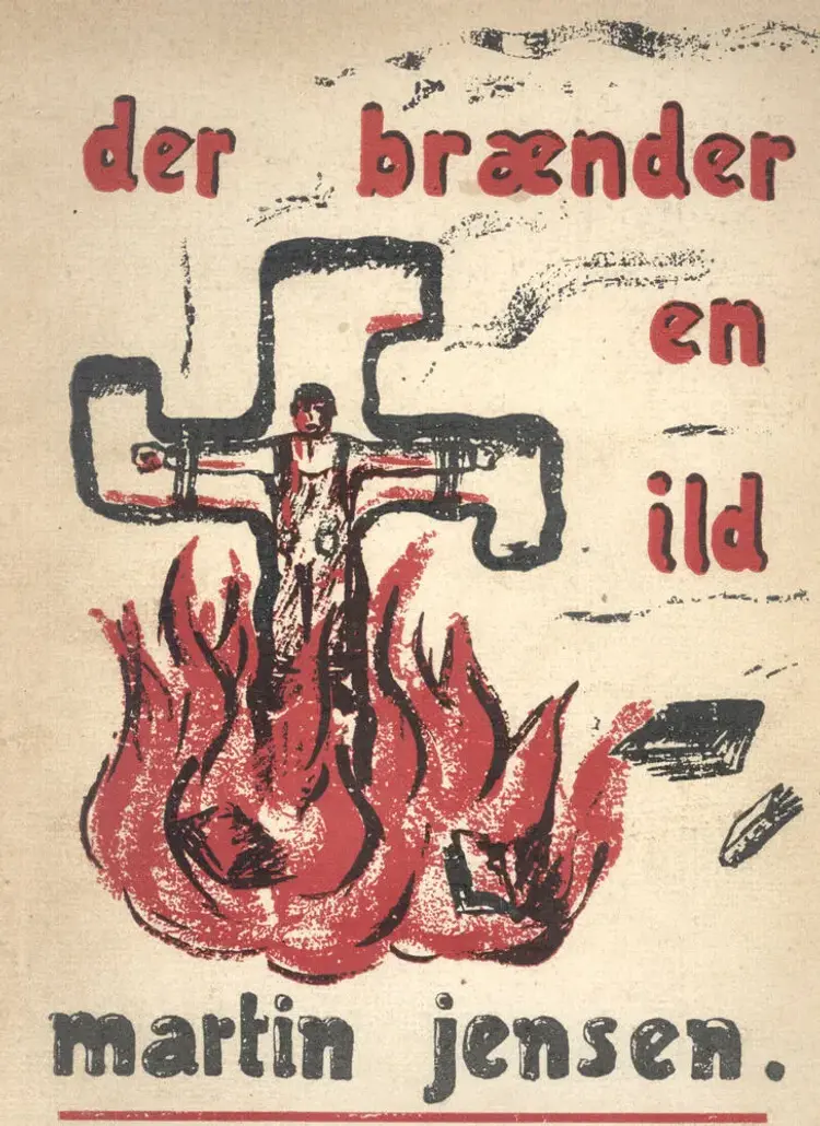 Der brænder en ild af Martin Jensen