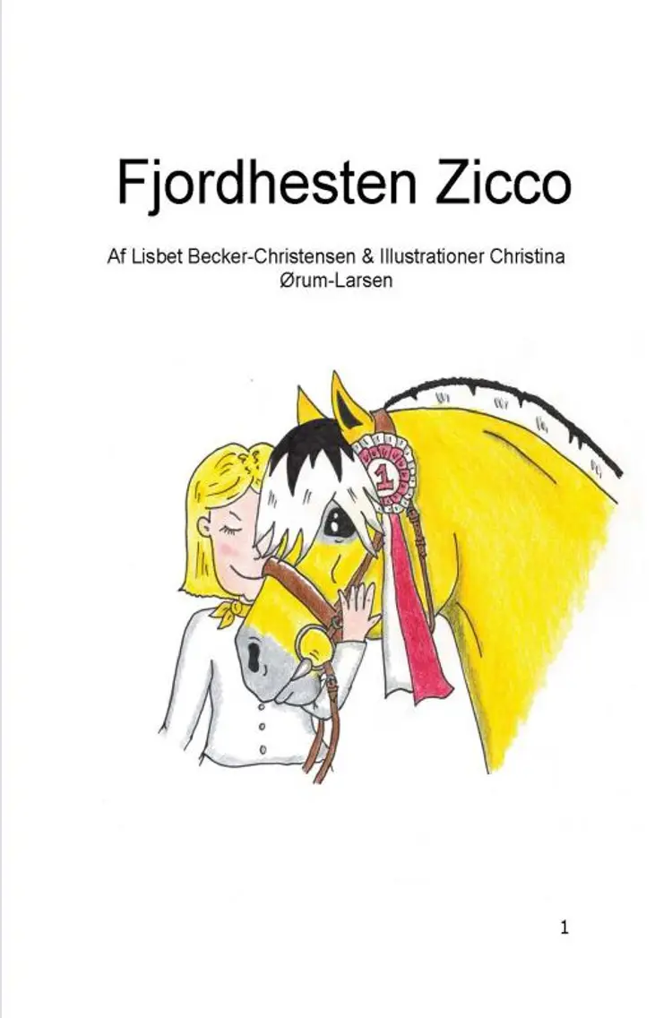 Fjordhesten Zicco af Lisbet Becker-Christensen