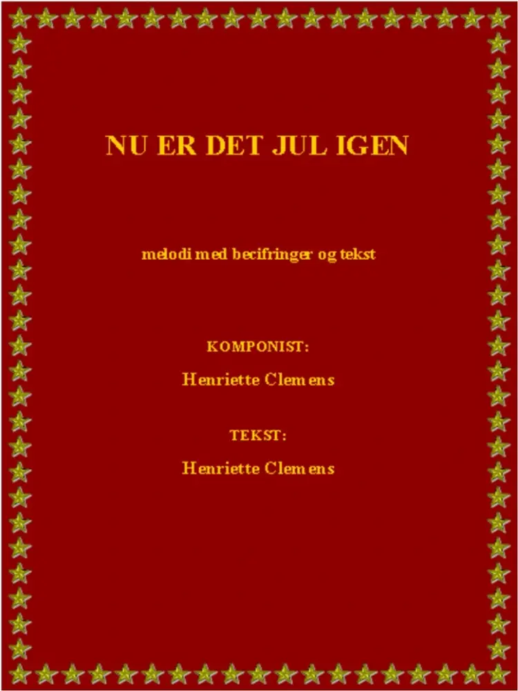 NU ER DET JUL IGEN af Henriette Clemens