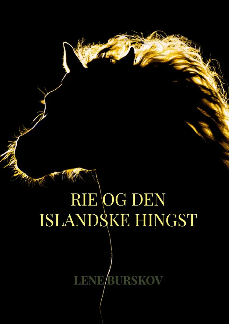 Rie og den islandske hingst af Lene Burskov