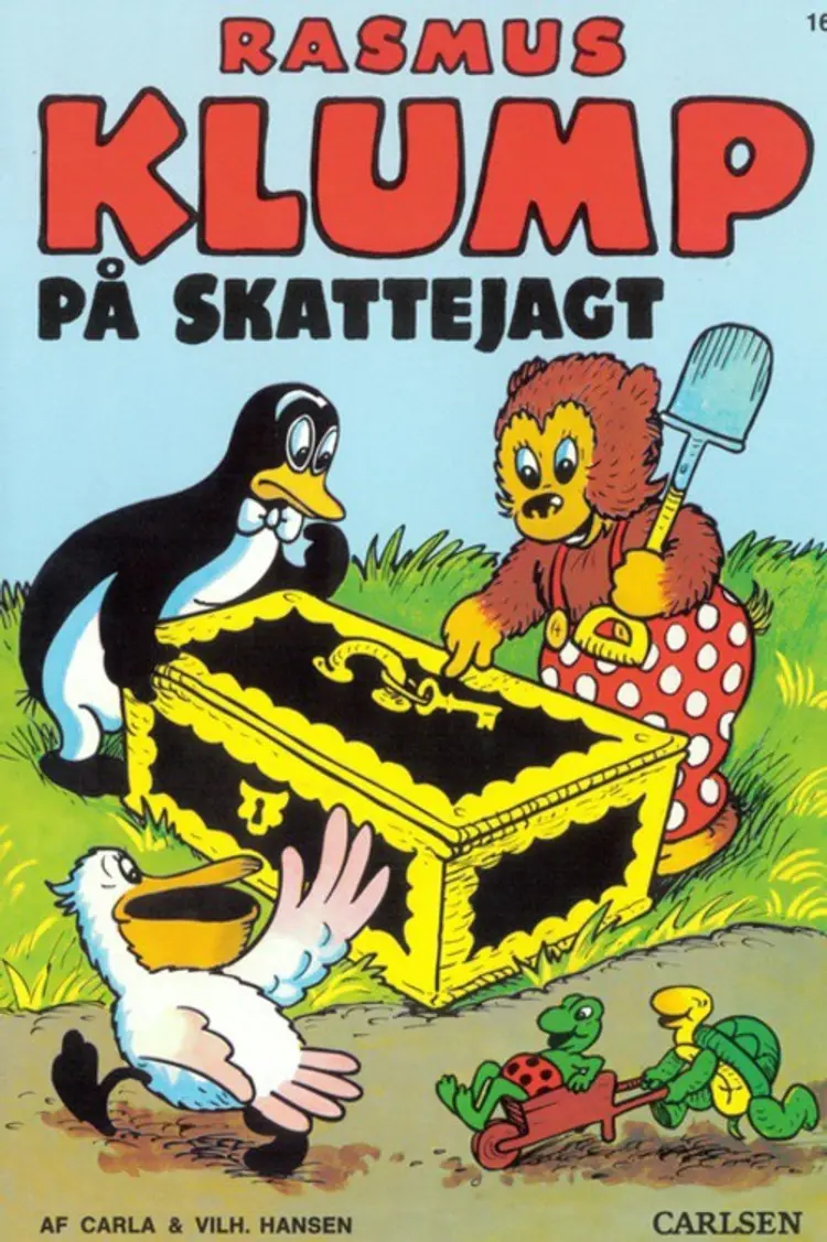 Rasmus Klump på skattejagt af Carla Hansen