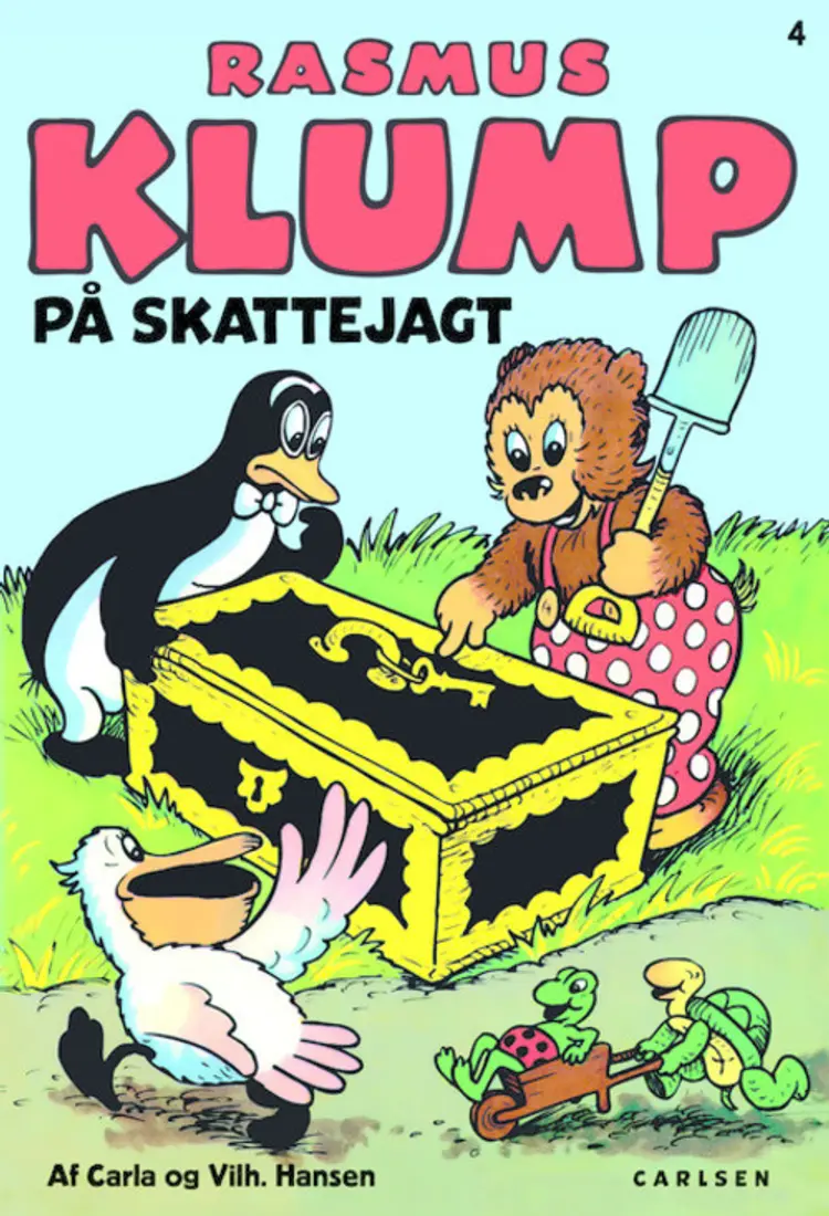 Rasmus Klump på skattejagt- kolli m/1 stk af Carla