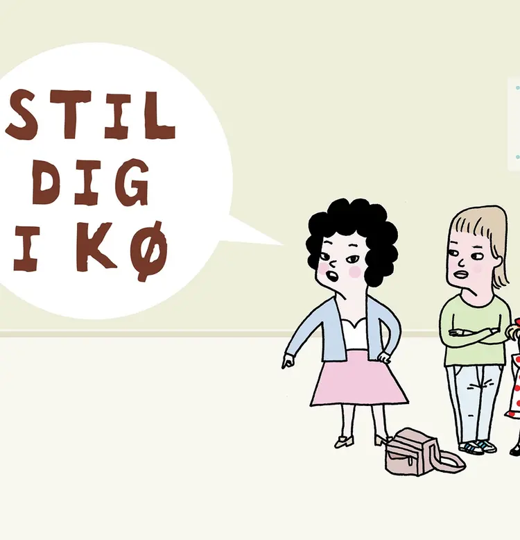 Stil dig i kø af Kristin Roskifte