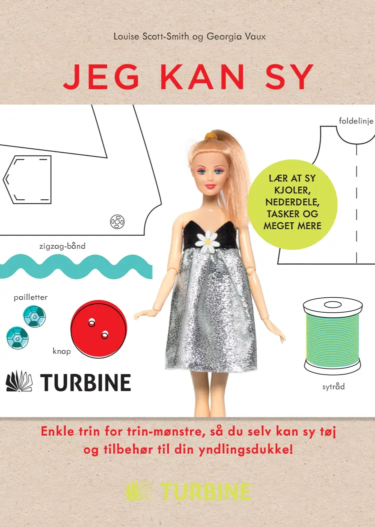 Jeg kan sy - dukketøj af Georgia Vaux