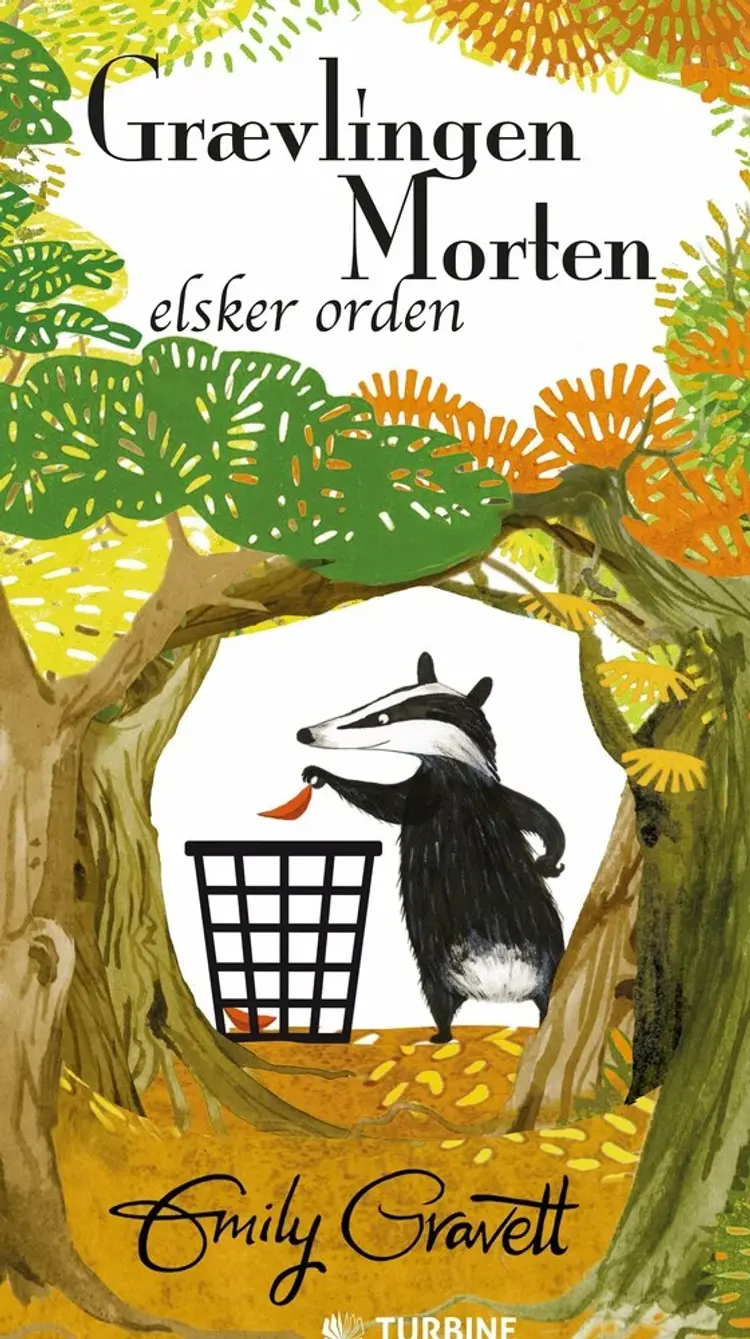 Grævlingen Morten elsker orden af Emily Gravett