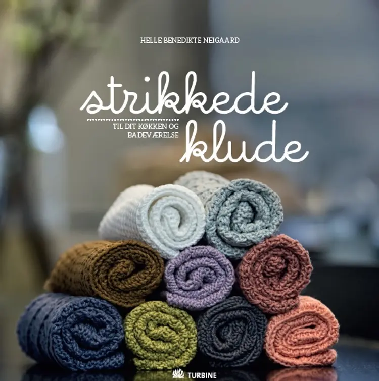 Strikkede klude af Helle Benedikte Neigaard