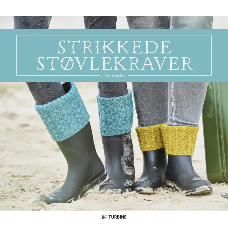 Strikkede støvlekraver af Pia Frandsen
