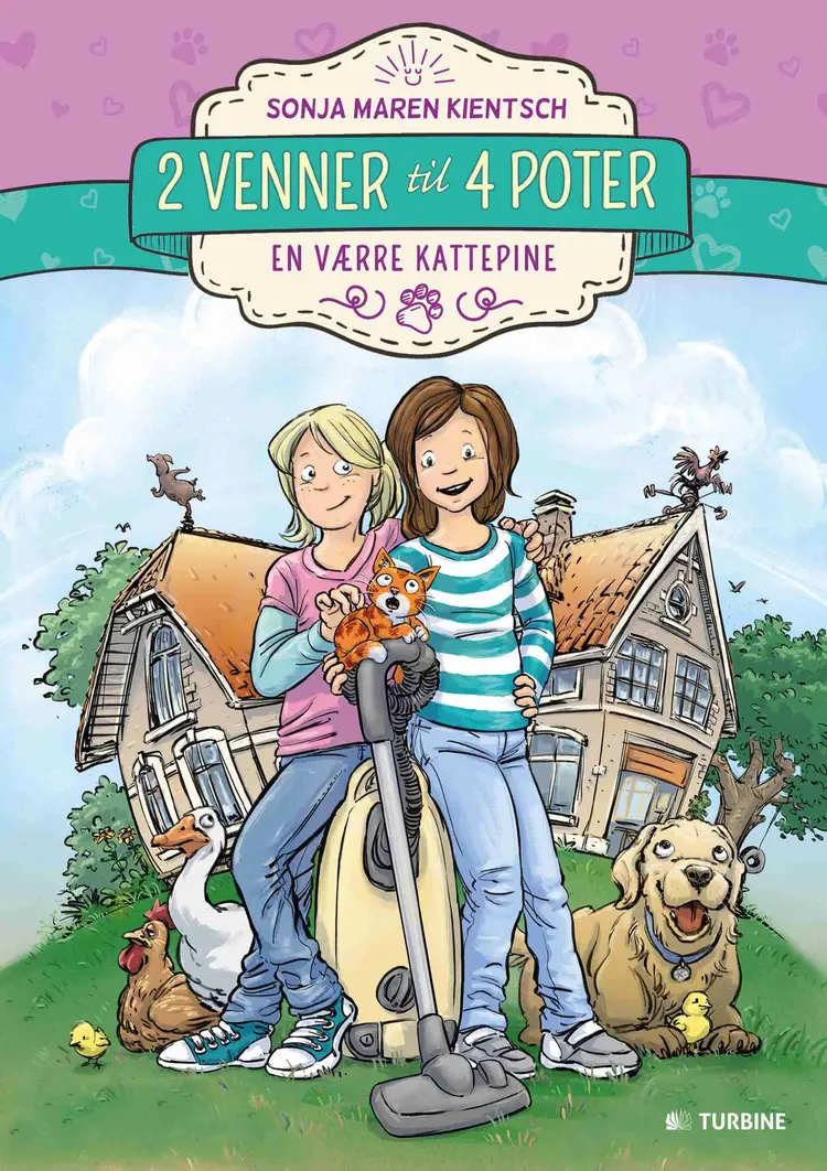 2 venner til 4 poter - en værre kattepine af Sonja Maren Kientsch