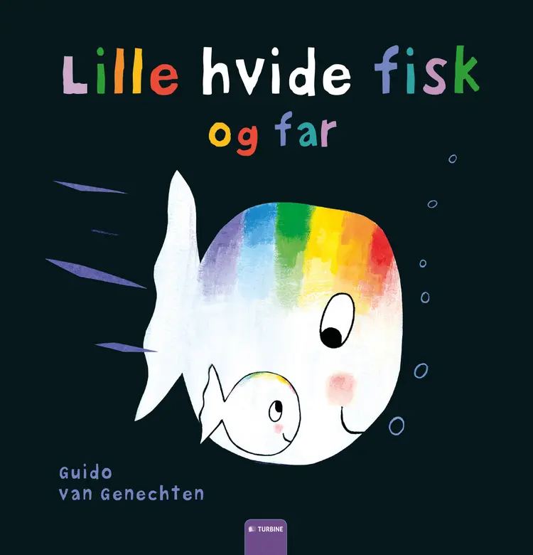 Lille hvide fisk og far af Guido Van Genechten