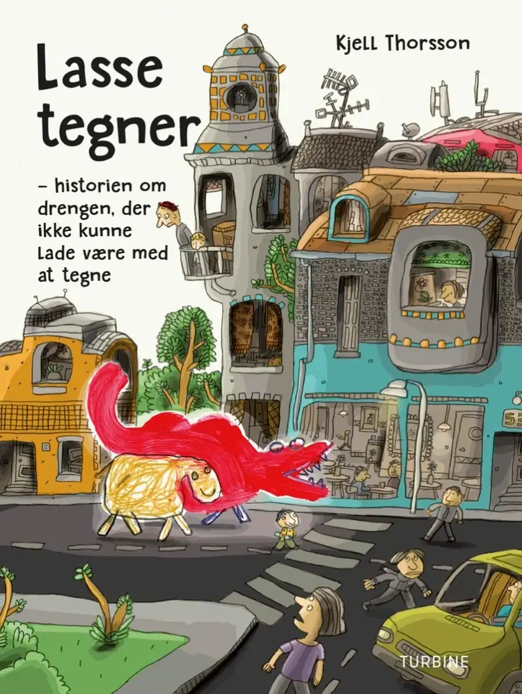 Lasse tegner af Kjell Thorsson