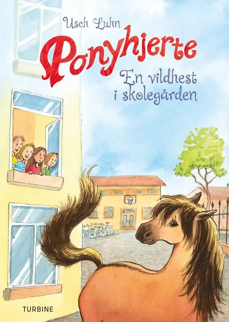 En vildhest i skolegården af Usch Luhn