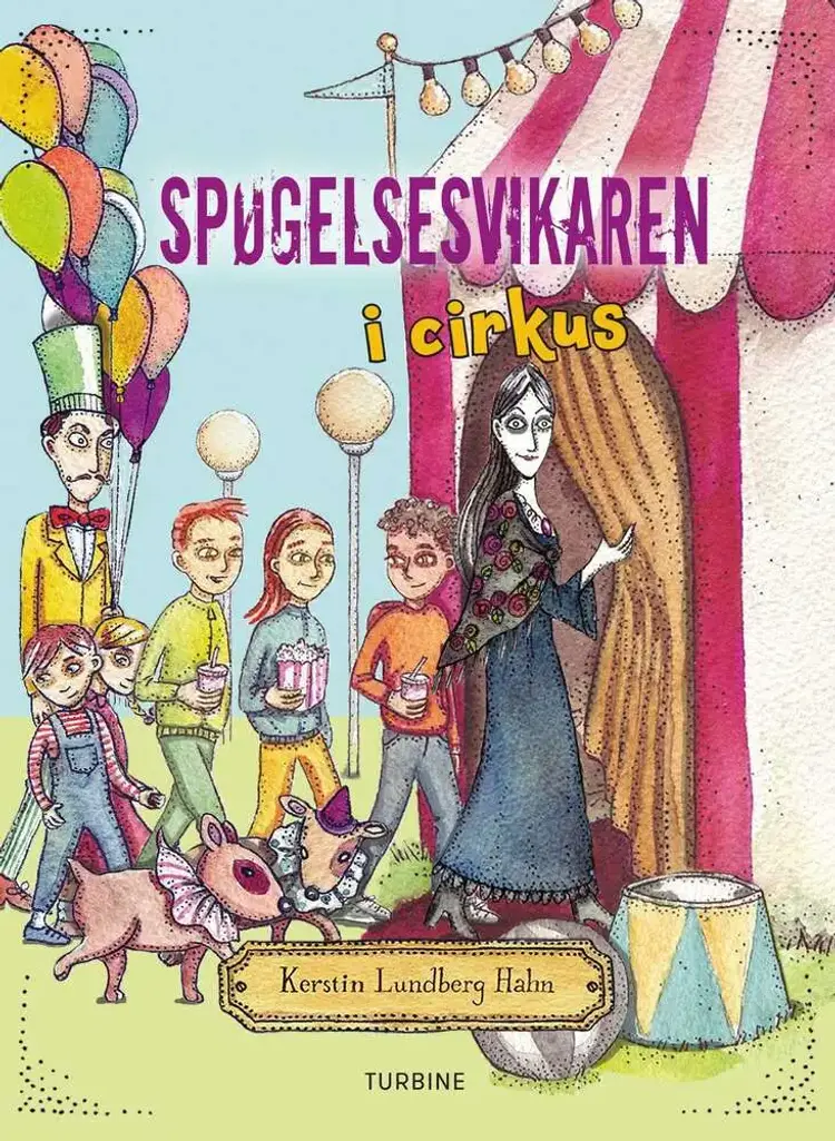 Spøgelsesvikaren i cirkus af Kerstin Lundberg Hahn