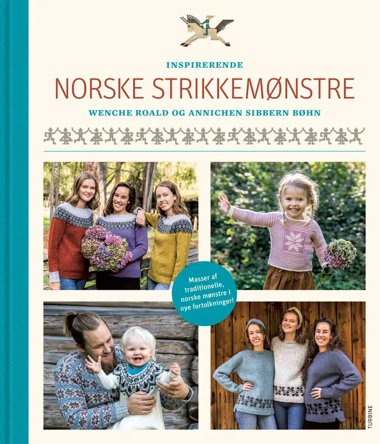 Inspirerende norske strikkemønstre af Wenche Roald