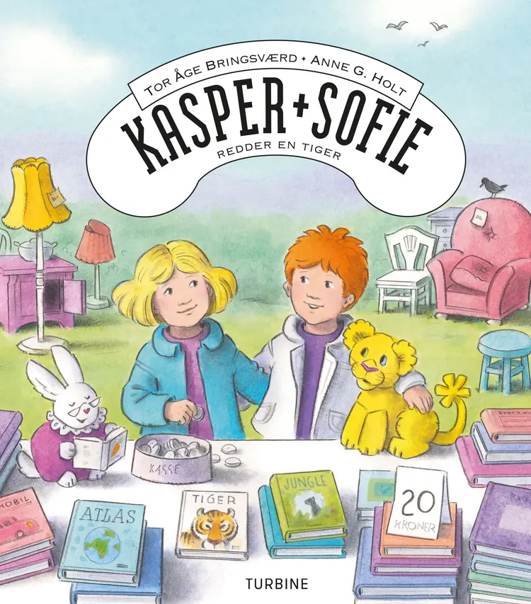 Kasper og Sofie redder en tiger af Tor Åge Bringsværd