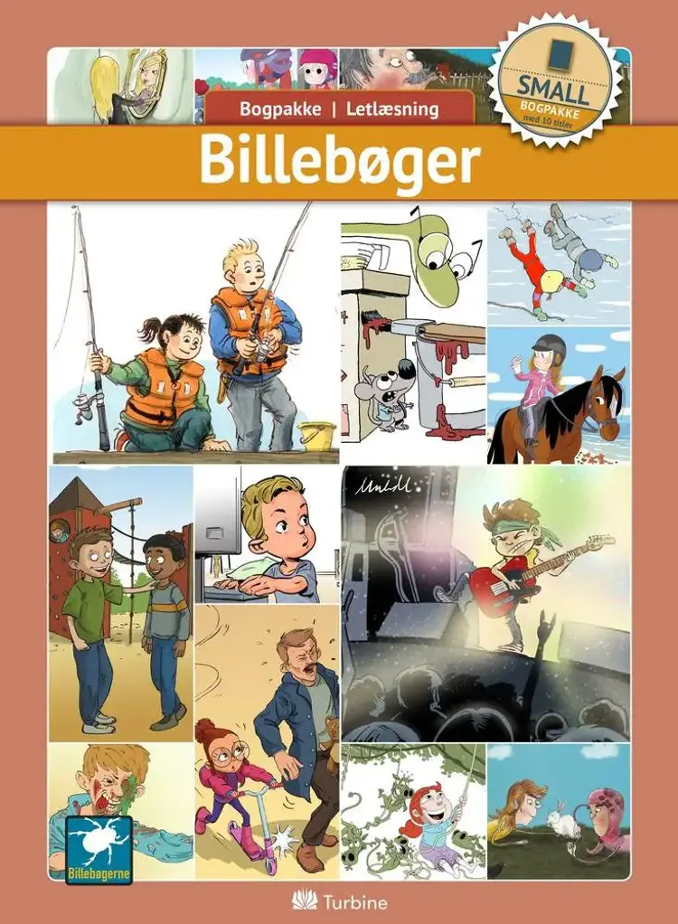 Billebøger (SMALL 10 bøger) af Bogpakke