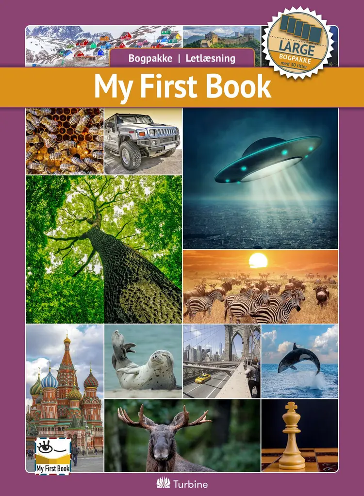 My first book (LARGE 30 bøger) af fakta