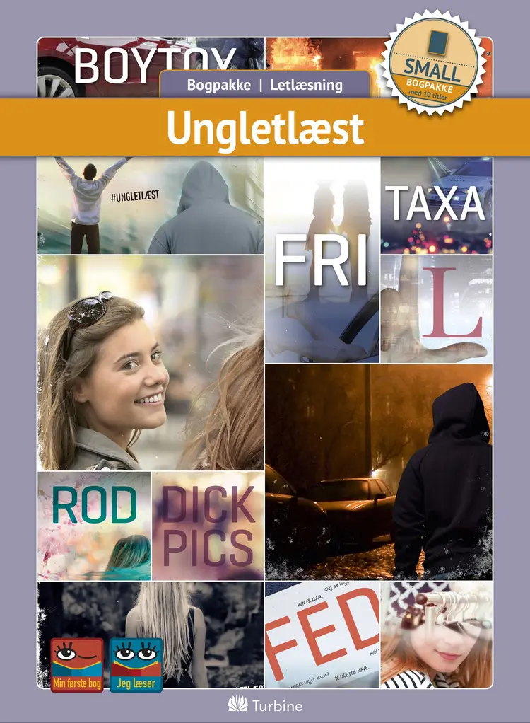 #UNGLETLÆST (SMALL 10 bøger) af letlæsning