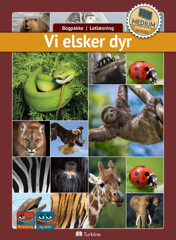 Vi elsker dyr (MEDIUM 20 bøger) af Bogpakke