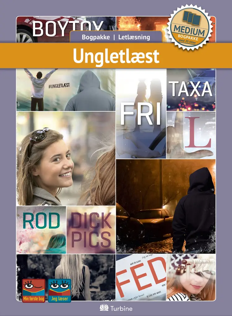 #UNGLETLÆST (MEDIUM 20 bøger) af letlæsning