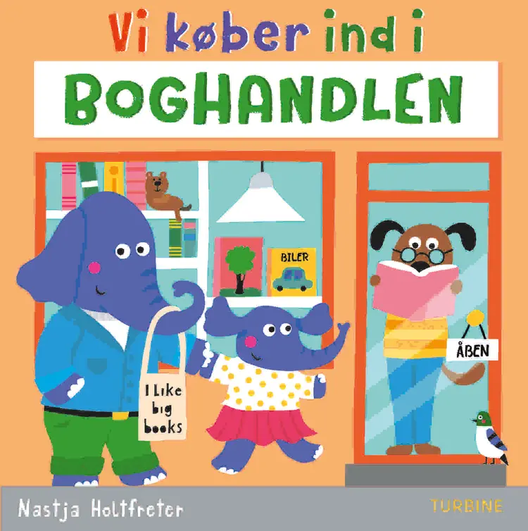 Vi køber ind i boghandlen af Nastja Holtfreter