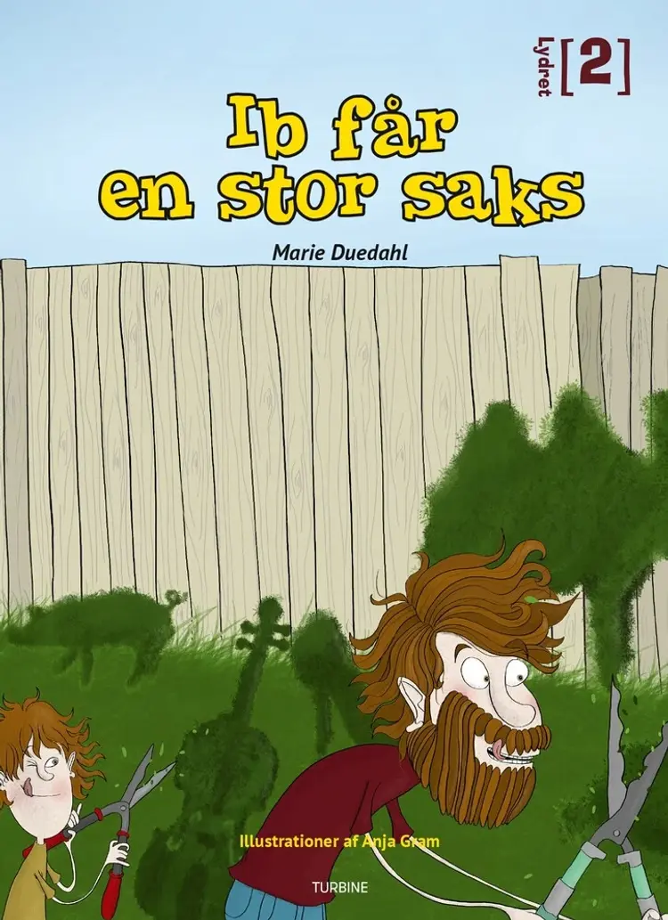 Ib får en stor saks af Anja Gram