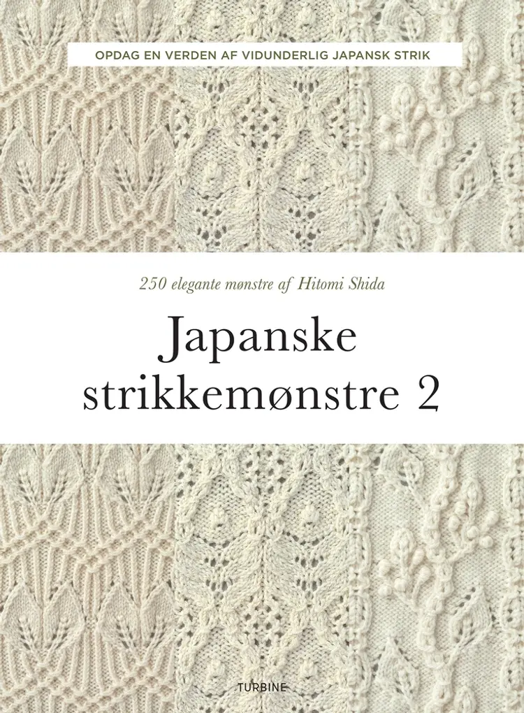 Japanske strikkemønstre af Hitomi Shida